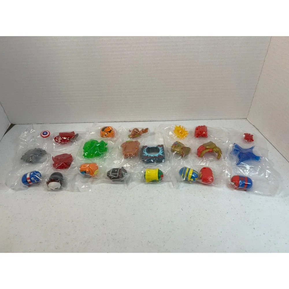 Marvel Tsum Tsum Series 5 Mystery Pack Lot Captain America Spider-Man Figs New